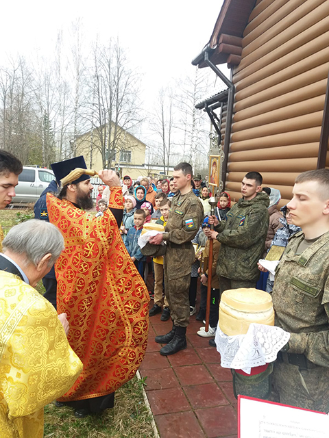 Пасха в храме св. прмч. Серафима Клинского, Клин-9