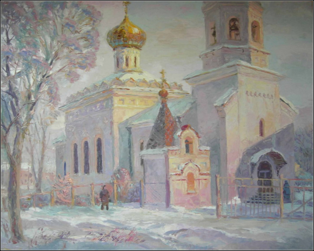 Тихоновский храм г. Клин. Худ. Е.В. Бакланов