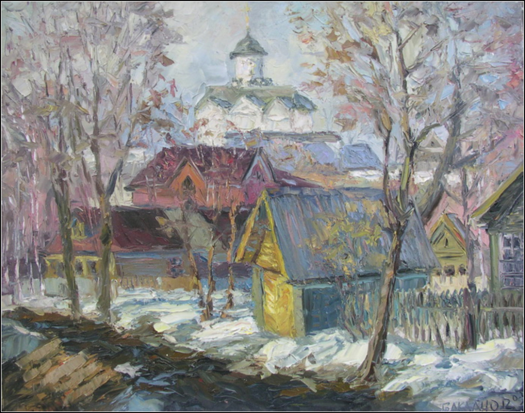 Успенская церковь г. Клин. Худ. Е.В. Бакланов