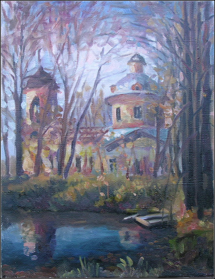 Храм Казанской иконы Божией Матери с. Кленково. Худ. Е.В. Бакланов
