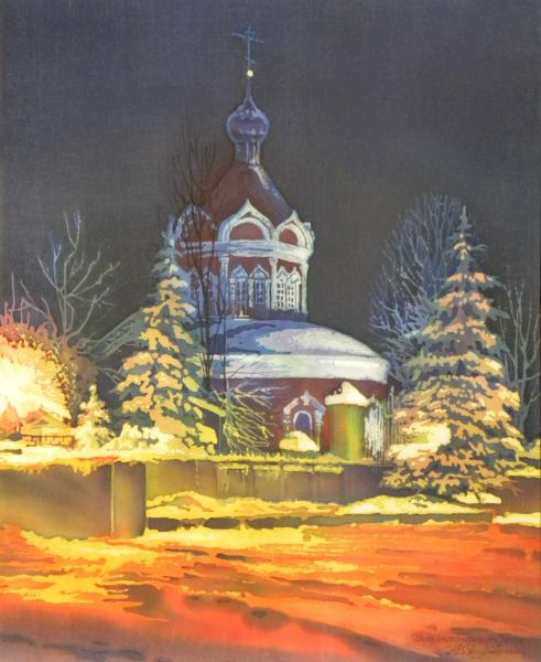Церковь Всех Скорбщих Радость г.Клин. Худ. А.Полубояринова